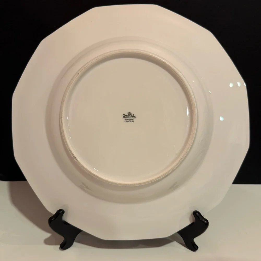 Rosenthal Maria White 12 Sided 12 Inch Pasta Serving Bowl